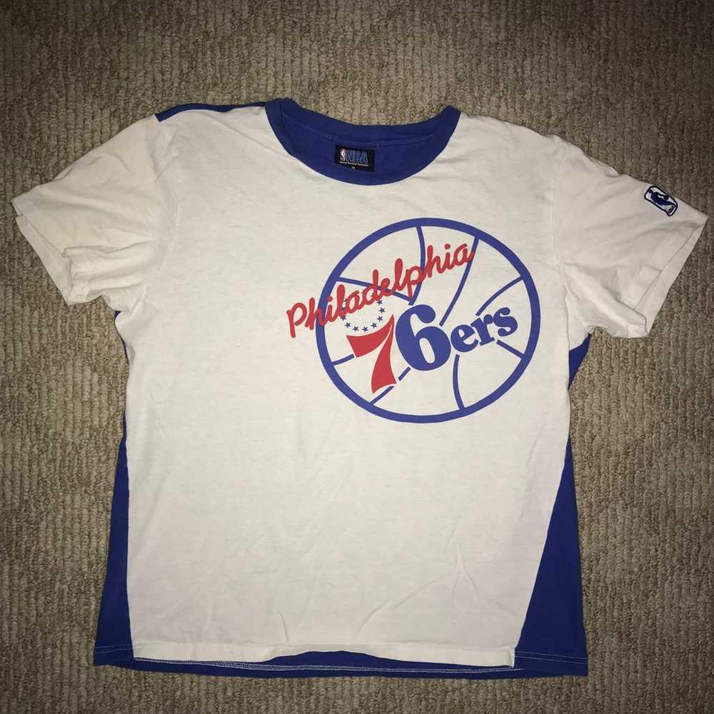 Vintage Philadelphia 76ers nba shirt - image 1