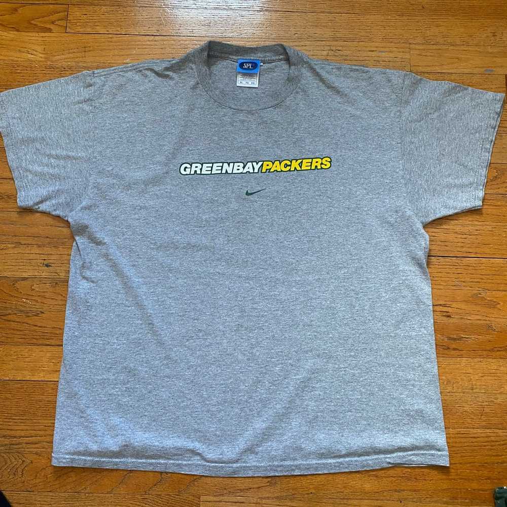 Vintage Green Bay Packers Nike T-Shirt - image 1