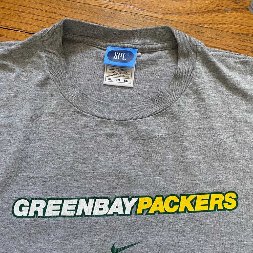 Vintage Green Bay Packers Nike T-Shirt - image 2