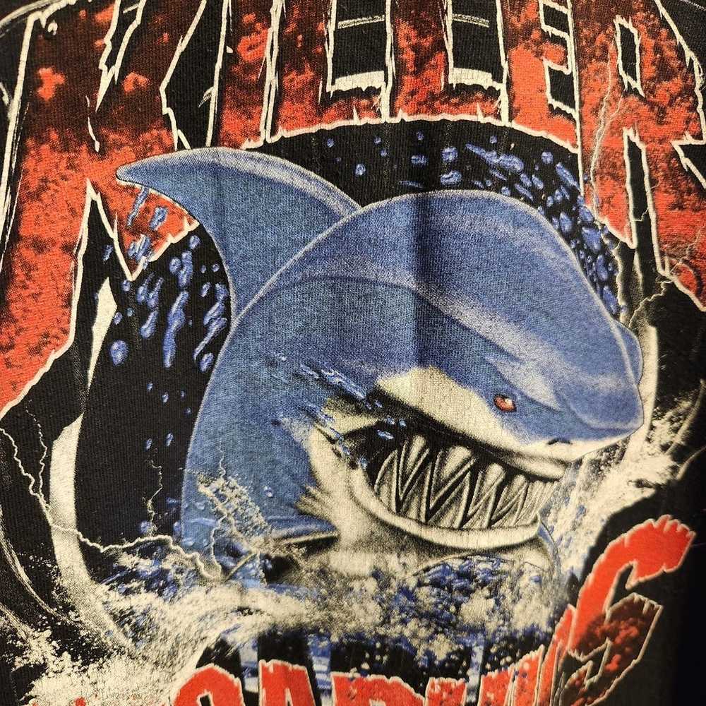 vintage killer shark killer wasp t shirt - image 3