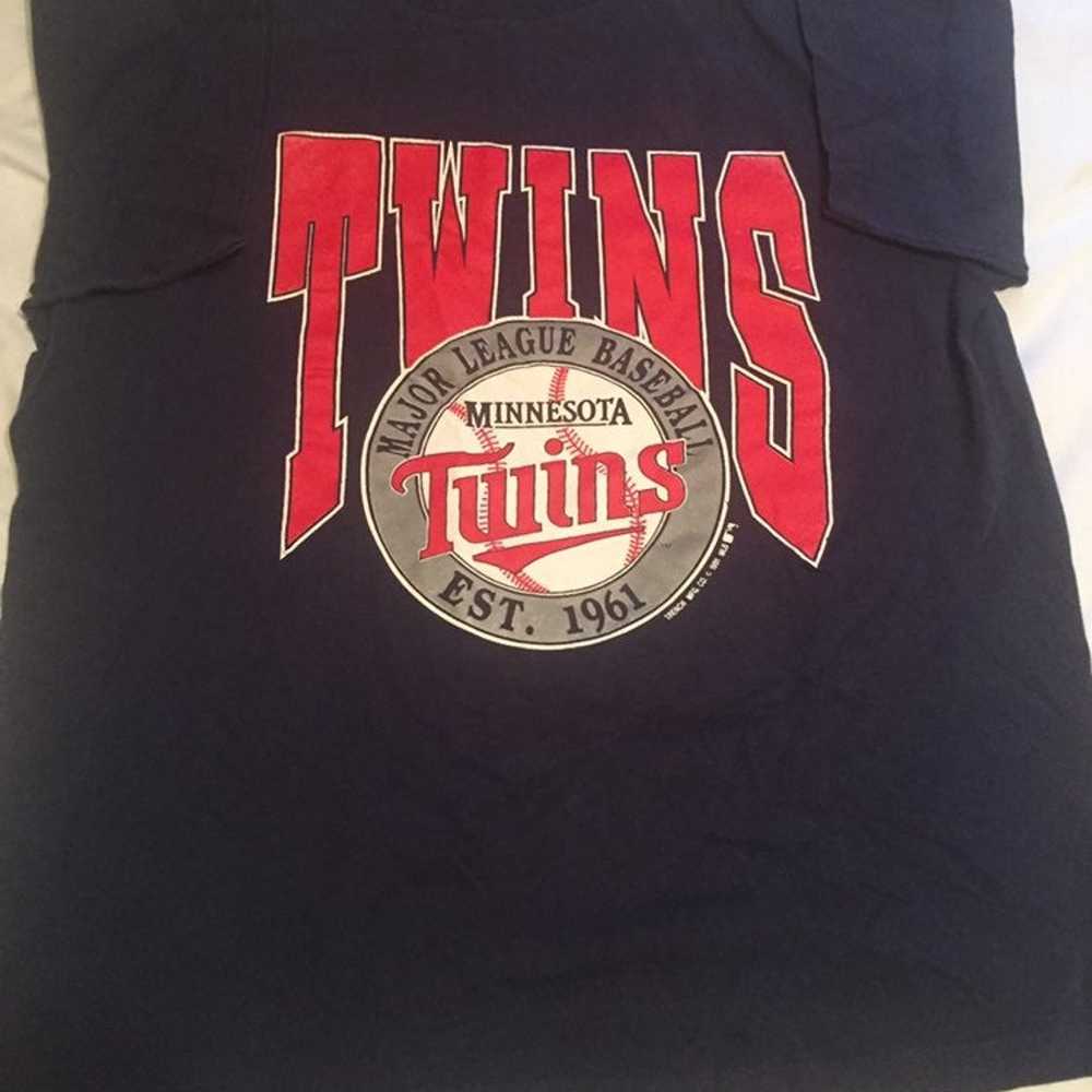 1991 Minnesota Twins Vintage Shirt - image 4