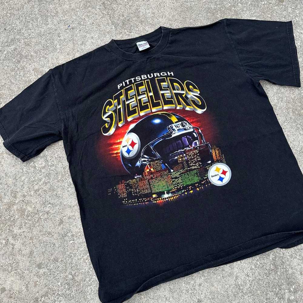 Vintage Pittsburgh Steelers Tshirt XL - image 2