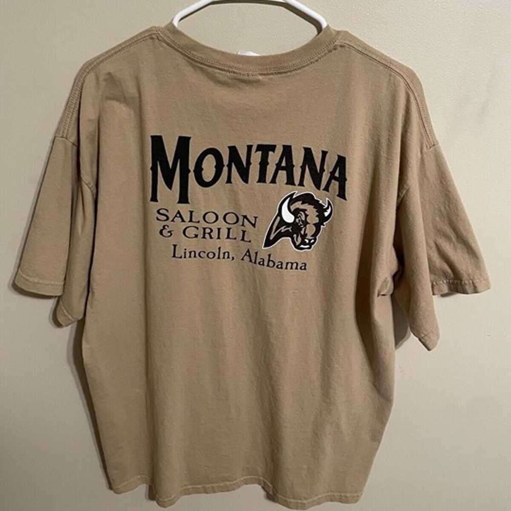 VINTAGE 1990's Montana Saloon and Grill T-Shirt (… - image 2