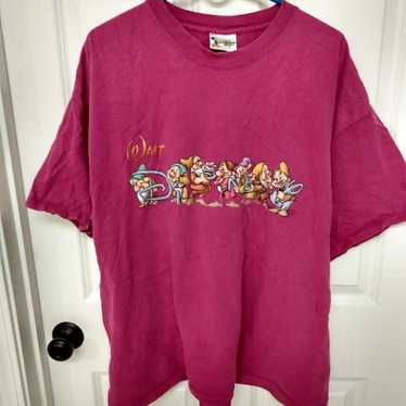 Vintage Disney The Seven Dwarfs T-shirt Sz XL - image 1