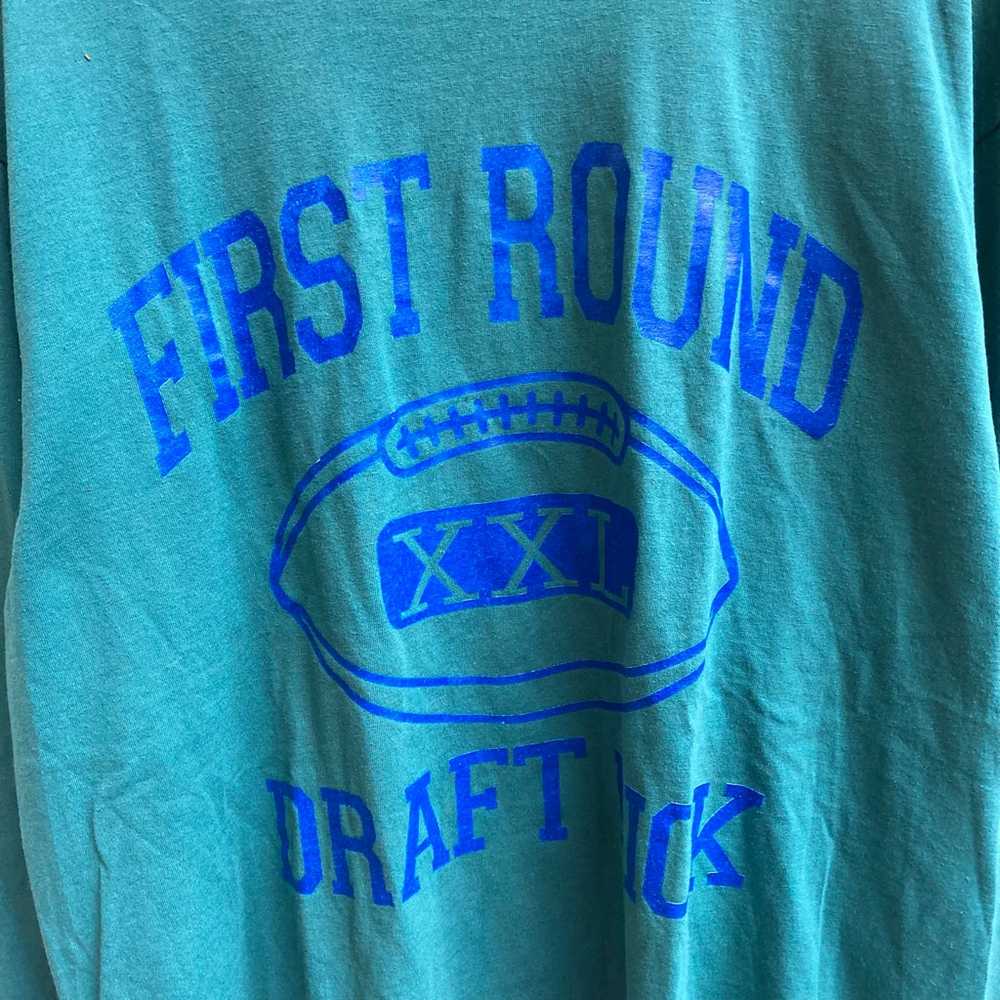 Vintage 90’s First Round Draft Pick long sleeve g… - image 4