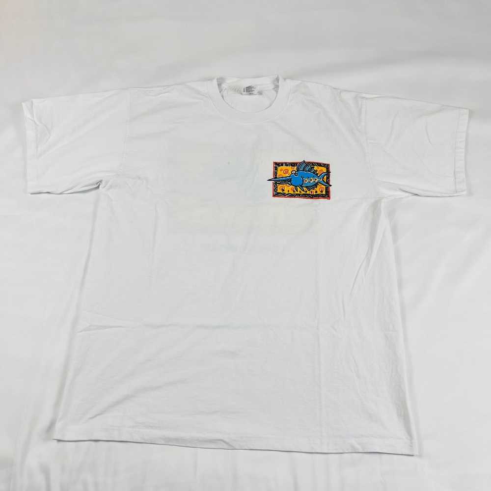 Vintage 90s Tourist T-shirt Men’s Billfish Cancun… - image 3