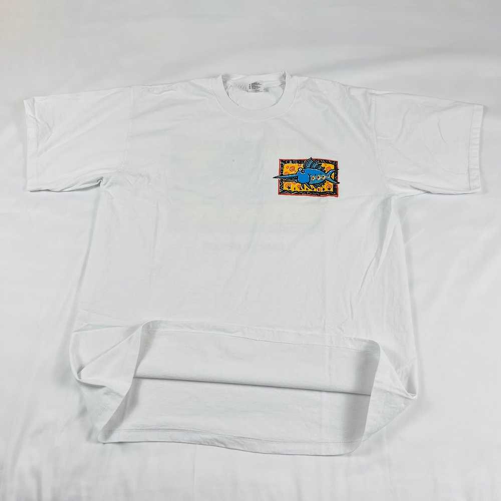 Vintage 90s Tourist T-shirt Men’s Billfish Cancun… - image 4