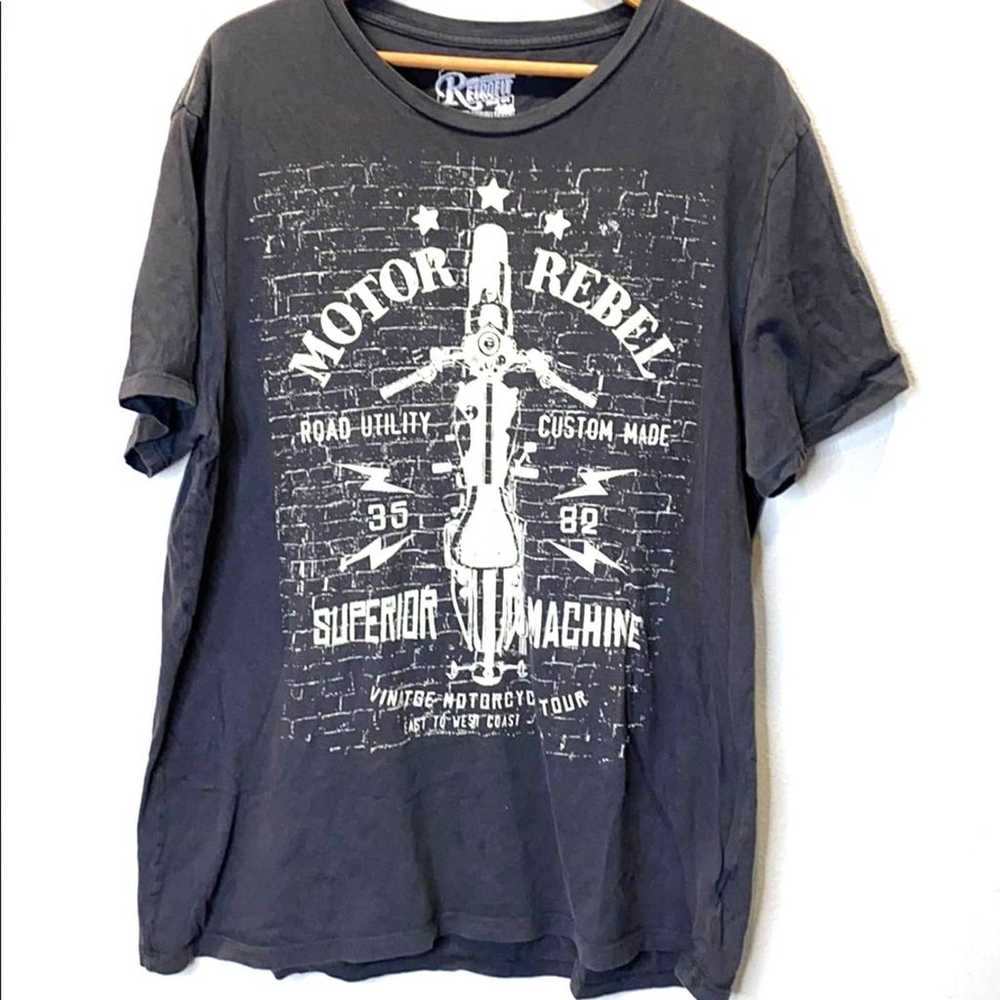 RETROFIT Vintage Motor Rebel T Shirt XL - image 1