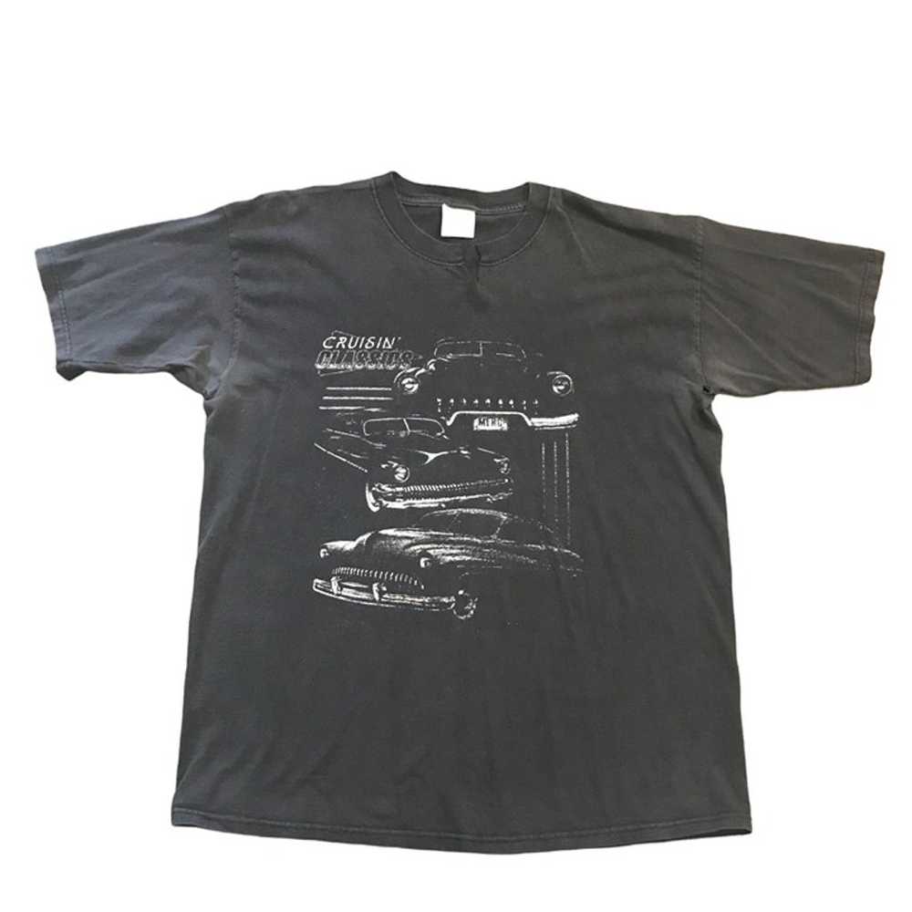 Vintage All Sport XL Black Tshirt Cruisin Classic… - image 2