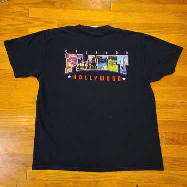 PLANET HOLLYWOOD ラスベガス 都市Tシャツ 90s USA製-