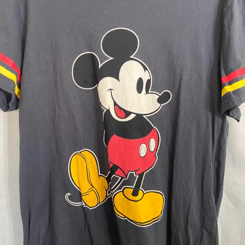 Vintage Cotton On Mickey Striped Shirt - image 2