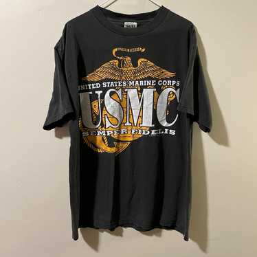 Vintage 90's Just Brass United States U.S. Navy Paper Thin 1991 T Shirt XL  
