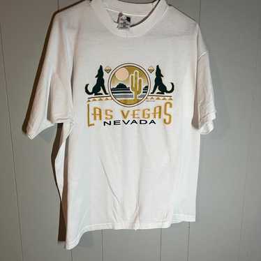 Vintage 90s Las Vegas Nevada, Desert Cactus T-Shirt, Size Medium