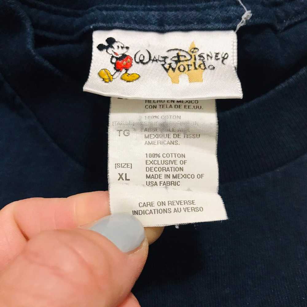 Disney World Navy T Shirt XL - image 5