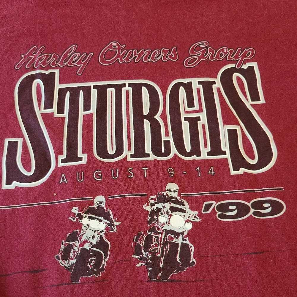 Vintage (1999) Harley Owners Group (HOG) Sturgis … - image 2