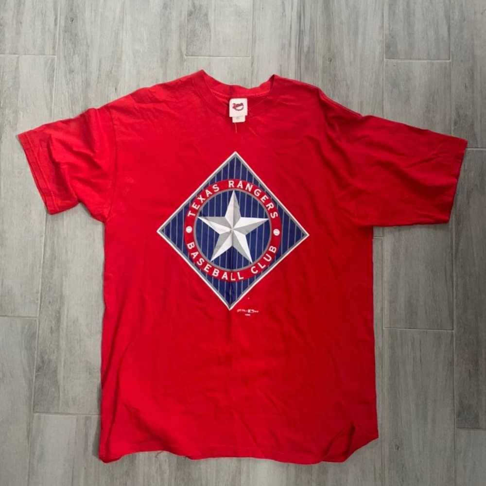 1999 Texas Ranger Logo Shirt - image 1