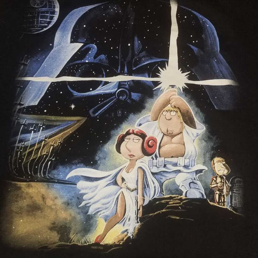 Vintage Family Guy Star Wars shirt - image 2