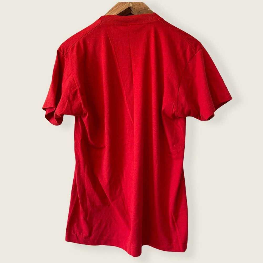 Vintage Camp Colonel Graphic Tee~Summer Camp~Red~… - image 2