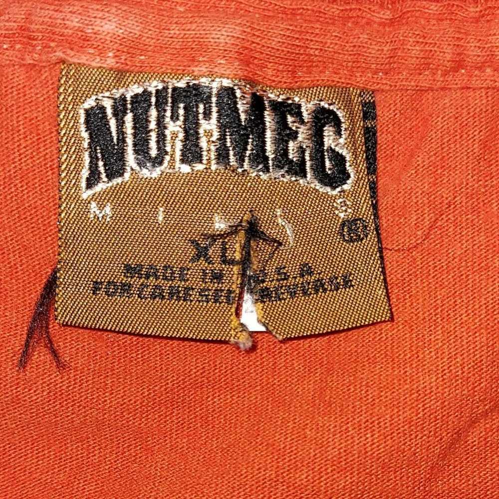 Vintage Nutmeg Tag Texas Longhorn Burnt Orange Ts… - image 3