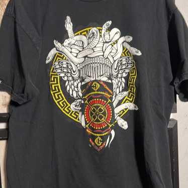 Crooks and castles shirt.  Snakes and all!