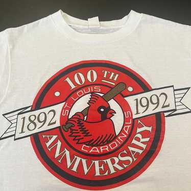 Vintage 1992 St. Louis Cardinals Shirt S/M - image 1