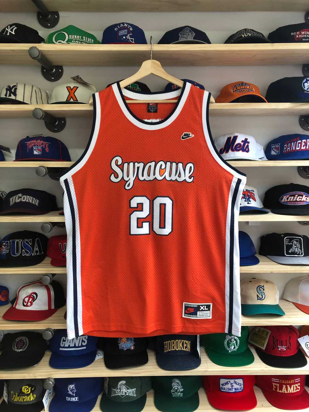 Vintage Nike Swingman Syracuse Sherman Douglas Je… - image 1