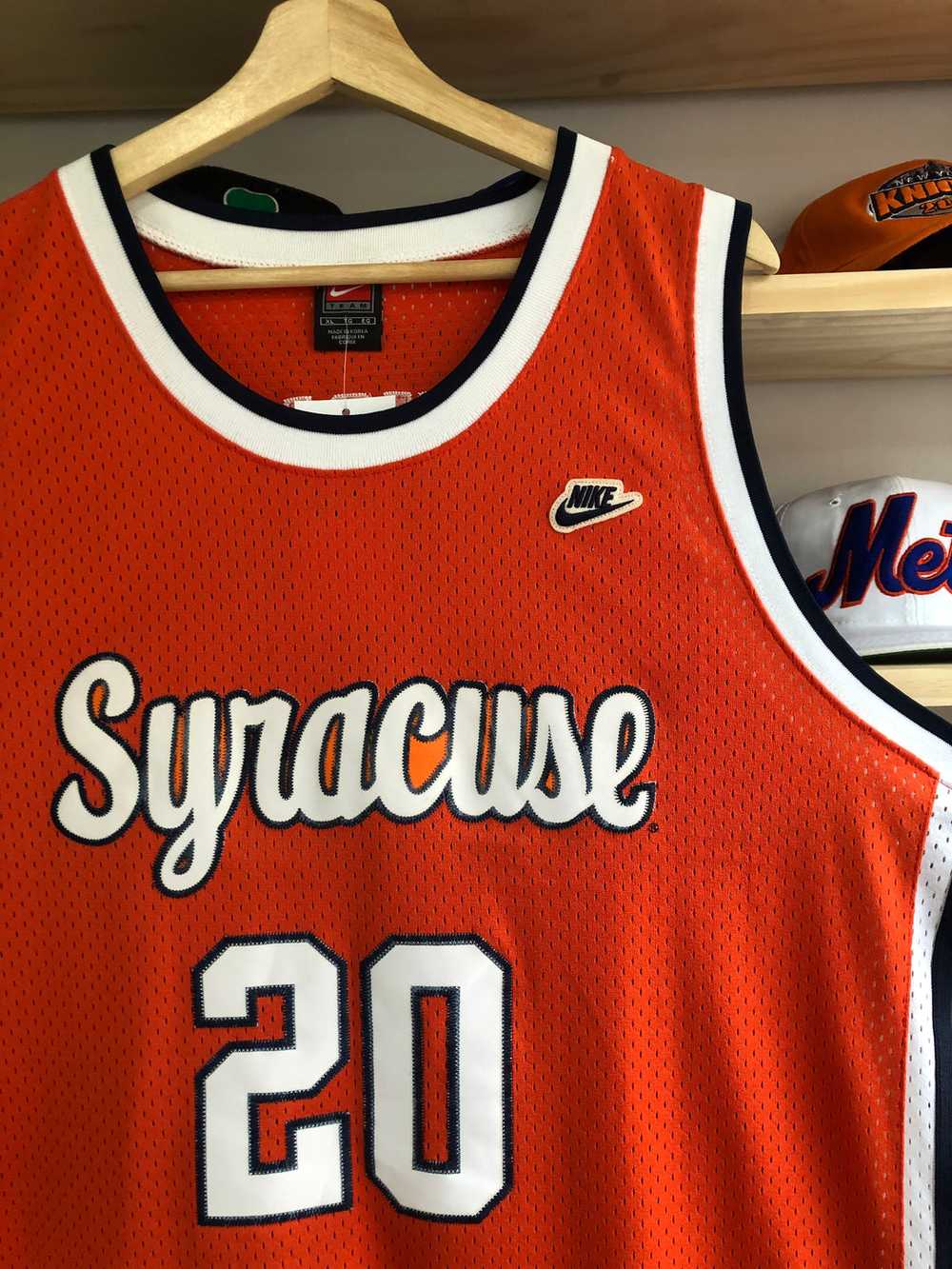 Vintage Nike Swingman Syracuse Sherman Douglas Je… - image 3