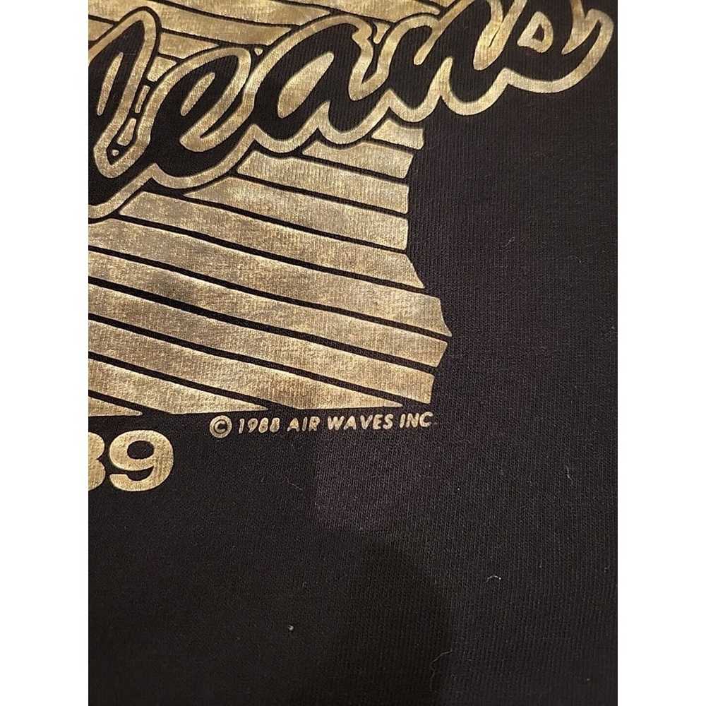 Vtg 1989 Alore Black T-shirt "MARDI GRAS 1989" XL… - image 9