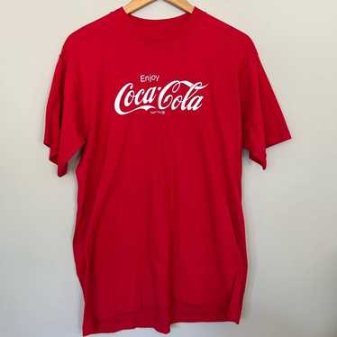 Tennessee River Inc. 1983 RARE Red Coca Cola T Shi
