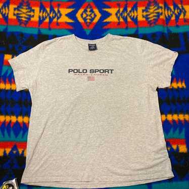 VNTG Ralph Lauren Polo Sport (XL) Sportsman Swordfish Fishing T Shirt