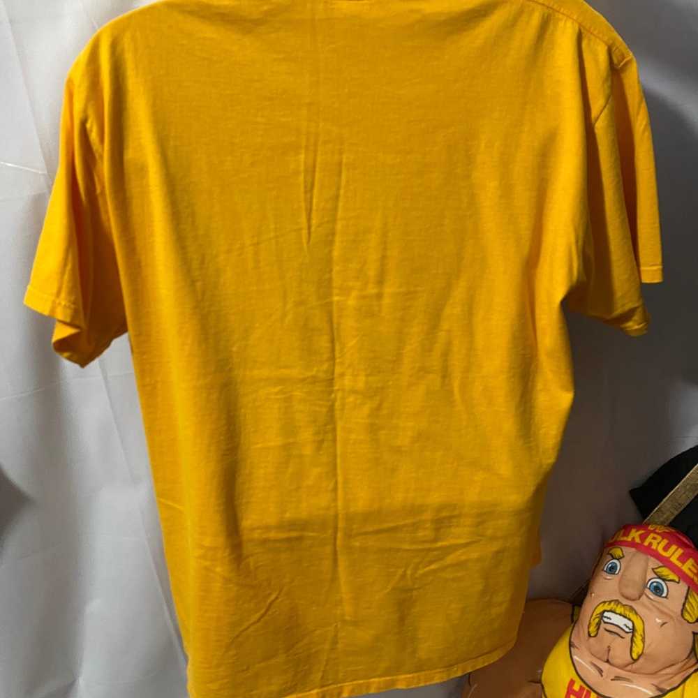 Vintage 90s Yellow Sun Face Shirt 1992 Sz XL Suns… - image 2