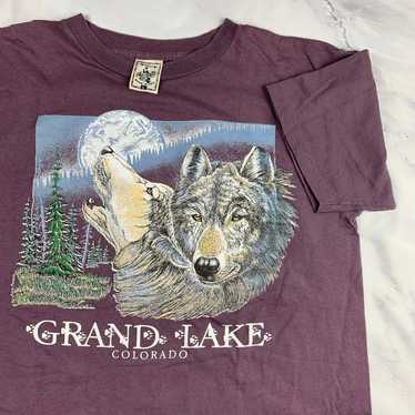 Vintage 90's Grand Lake Wolves T-Shirt