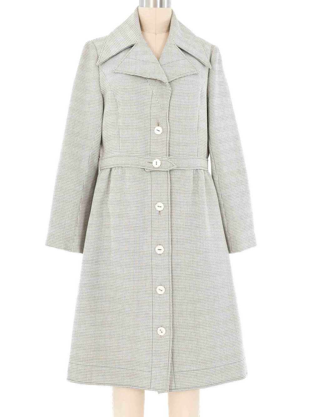 1970s Chloe Check Coat - image 1