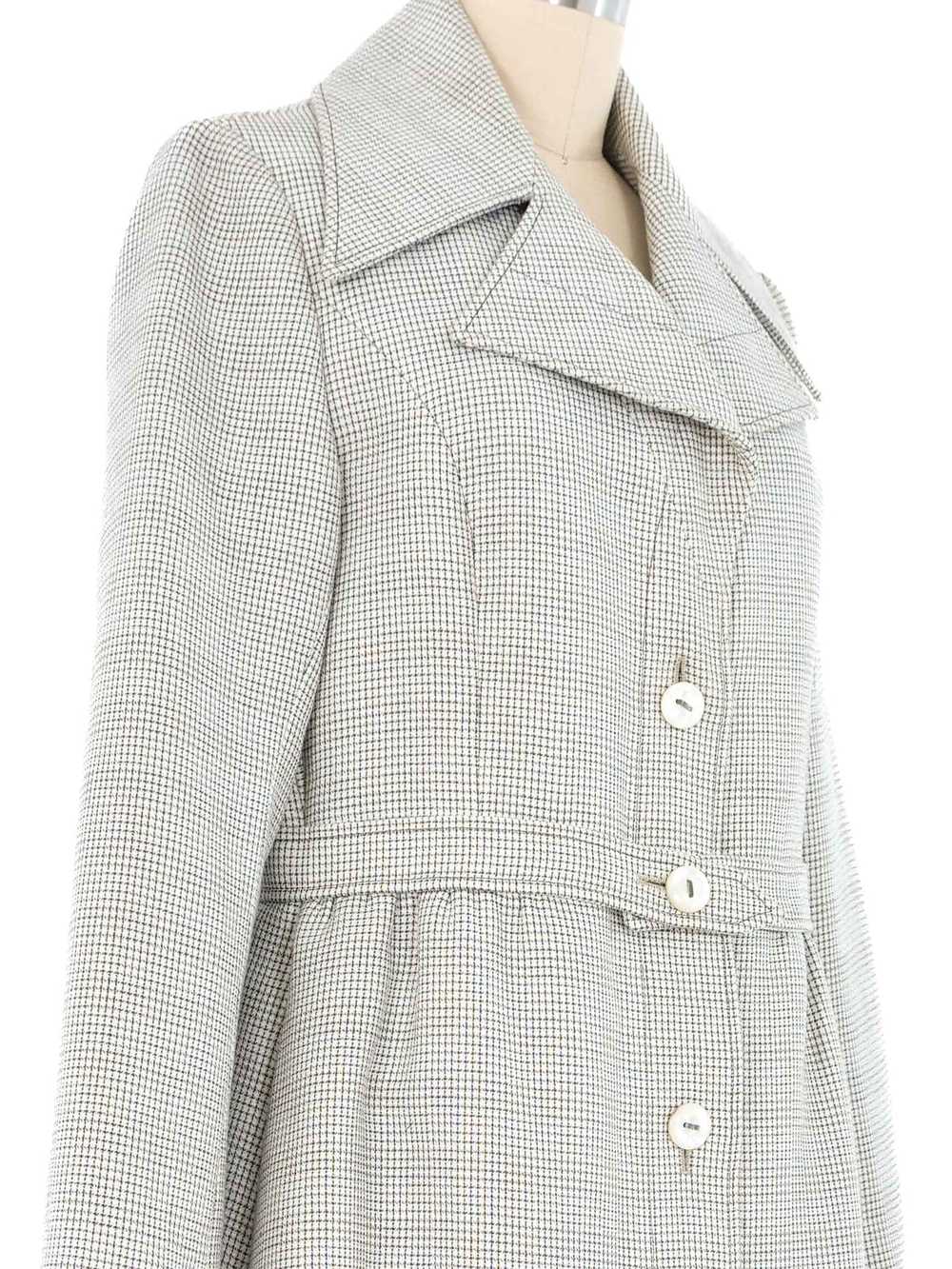 1970s Chloe Check Coat - image 2