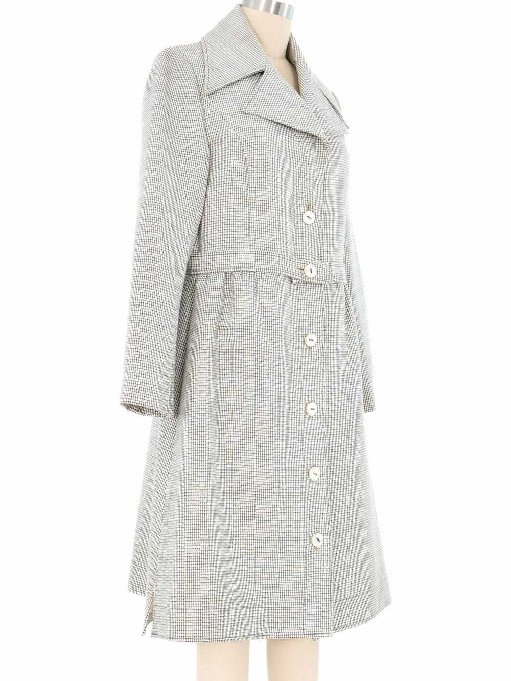 1970s Chloe Check Coat - image 3