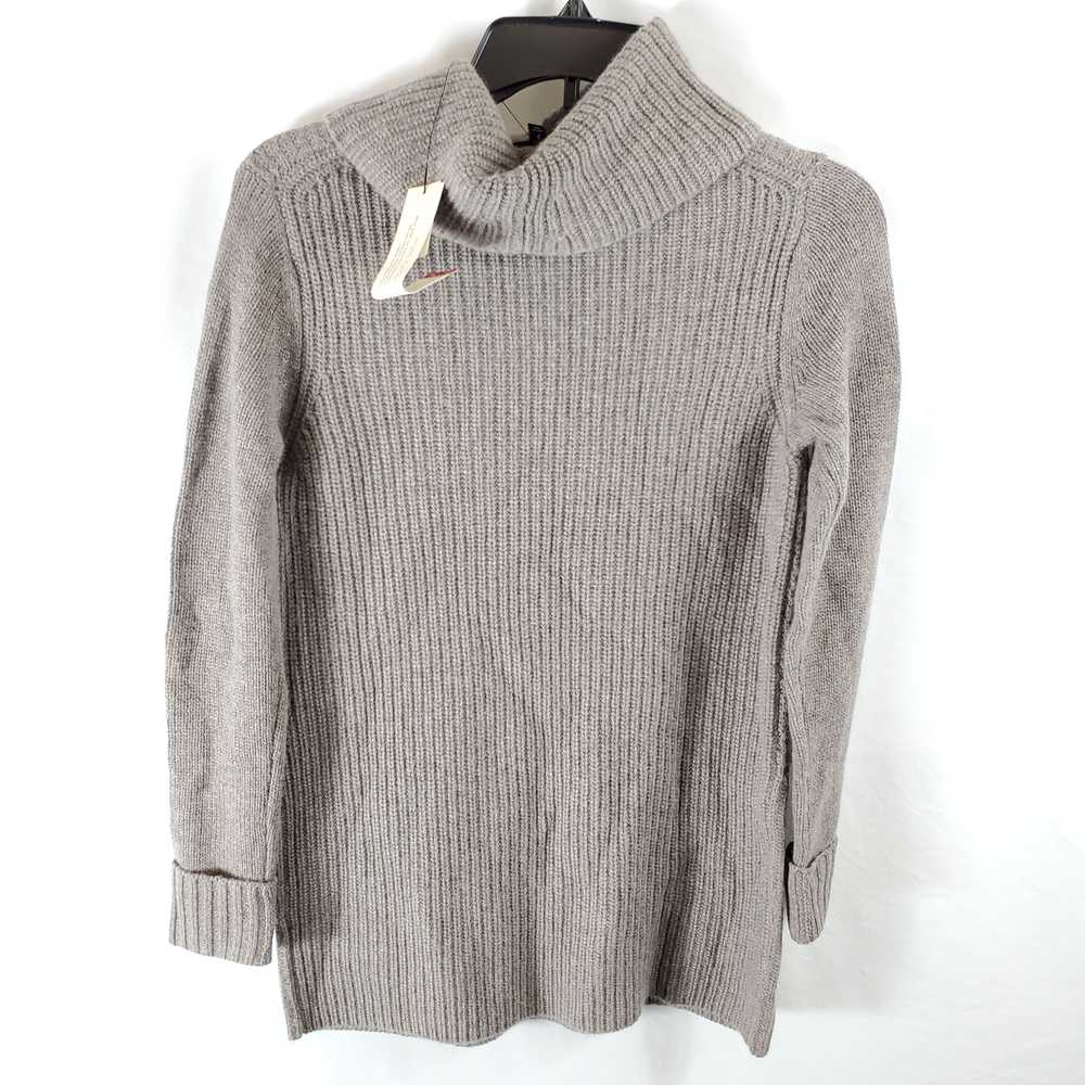 Talbots Women Grey Turtleneck Sweater P NWT - image 2