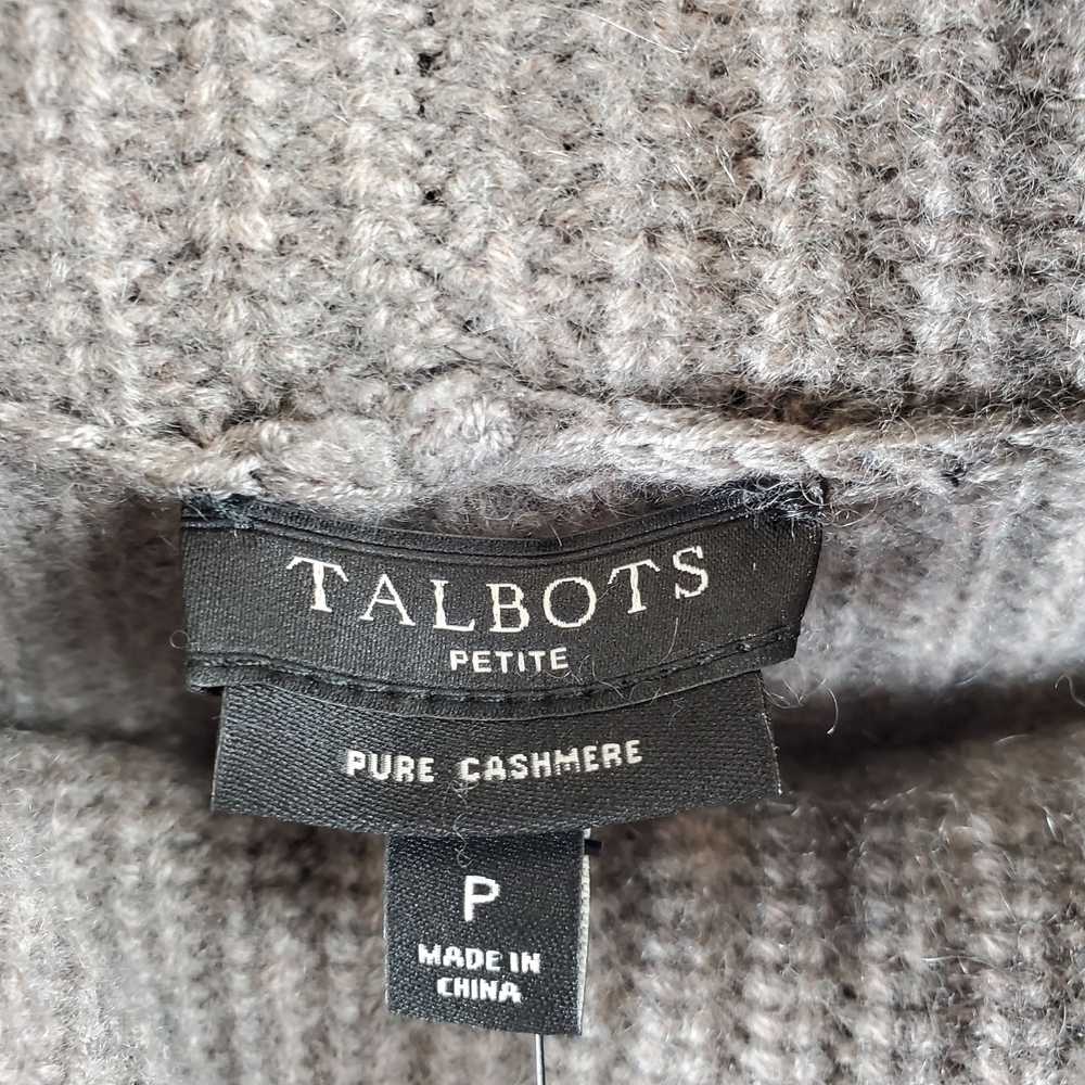 Talbots Women Grey Turtleneck Sweater P NWT - image 5
