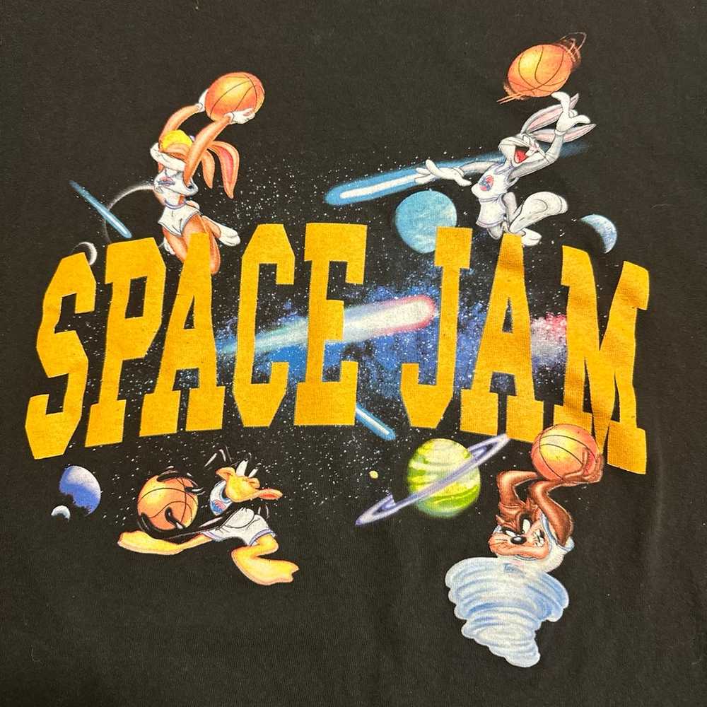 Vintage Space Jam  T shirt - image 3