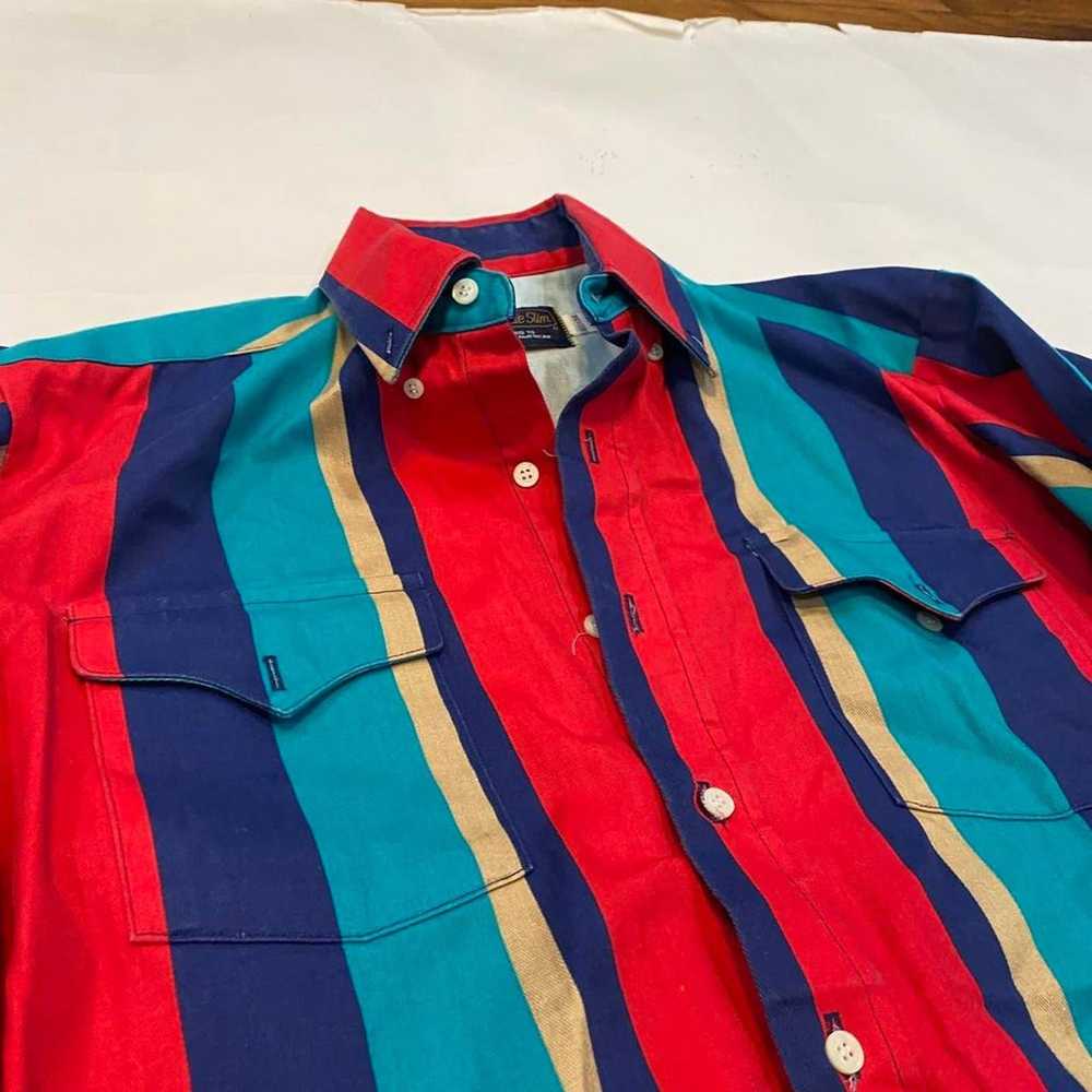 1990s vintage button up western - image 2