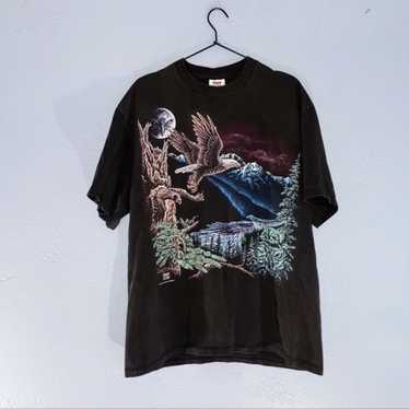90s Stand Out NATURE TEE EAGLE XLG