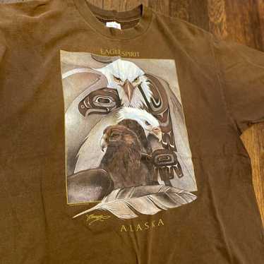 Vintage Eagle Spirit T-shirt - image 1