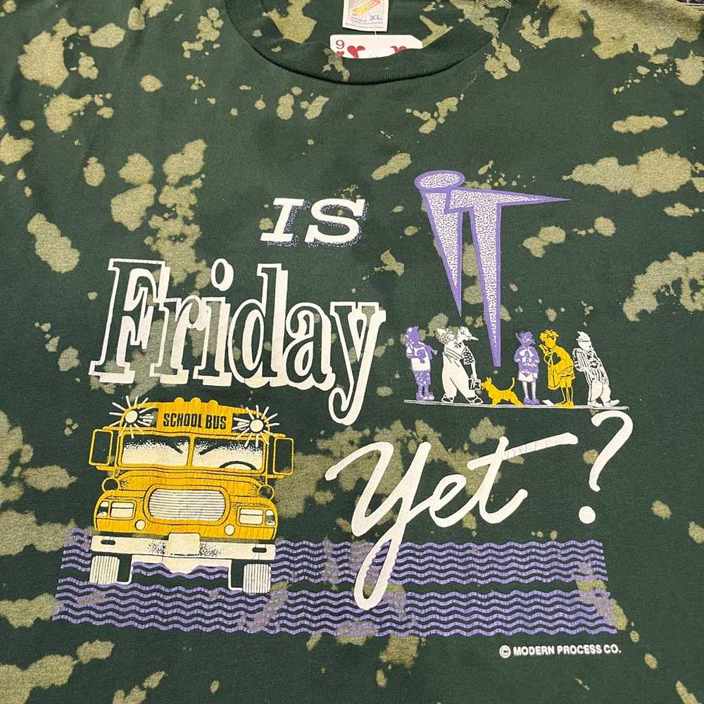 Vintage 90’s Is it Friday Yet Tee - image 2
