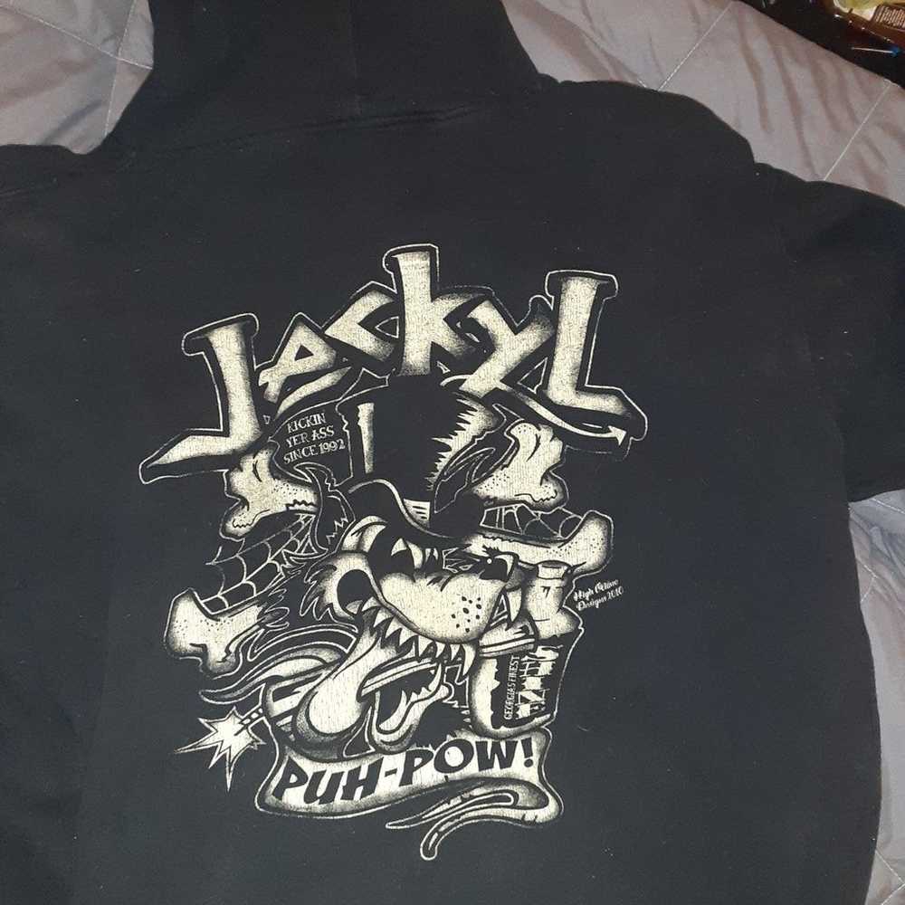 Vintage Jackyl Band Hooded Sweatshirt - image 3
