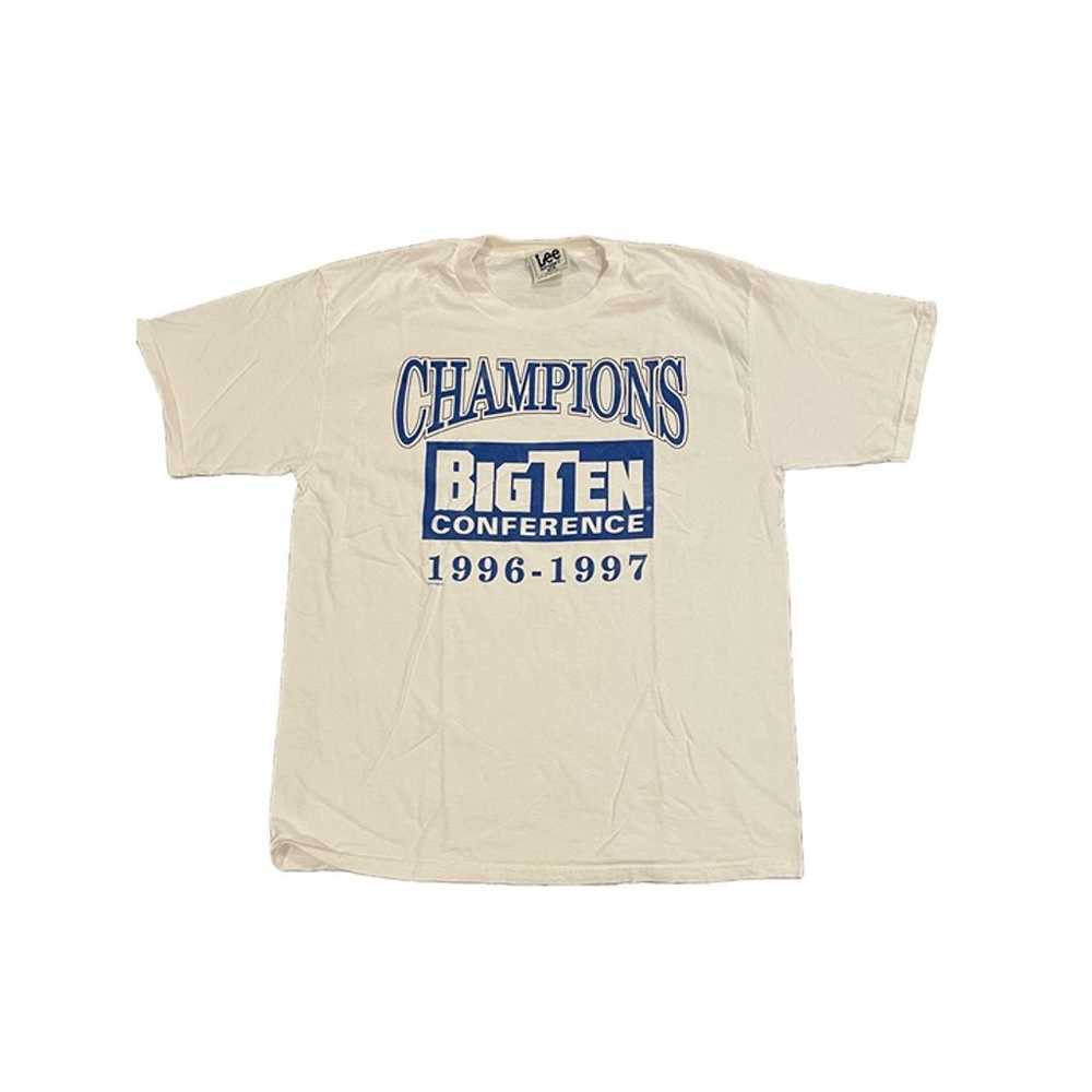 Vintage Rare Big Ten Conference 1997 Champs Shirt… - image 1