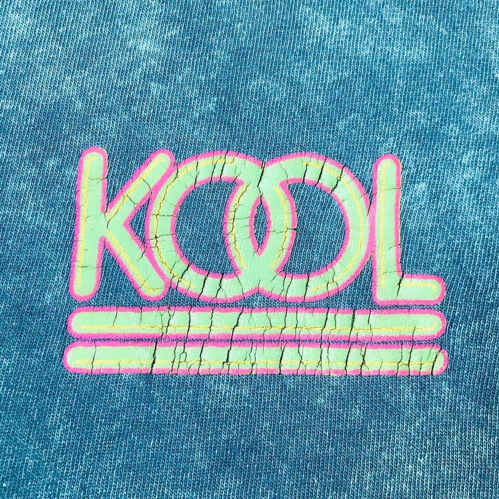 Kool Cigarette Men’s Vintage Double Sided Aqua St… - image 2