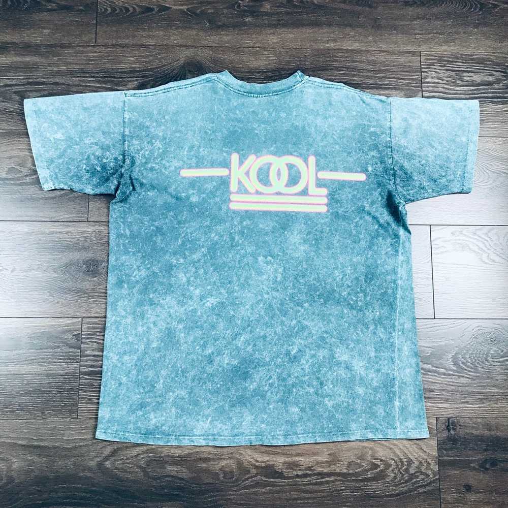 Kool Cigarette Men’s Vintage Double Sided Aqua St… - image 4