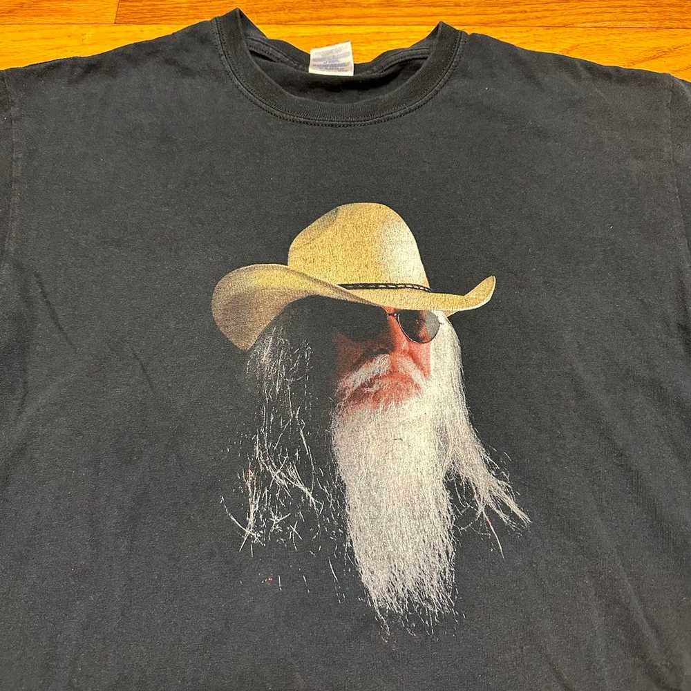 VTG Y2K Leon Russell Tribute Mystery Man Graphic … - image 2
