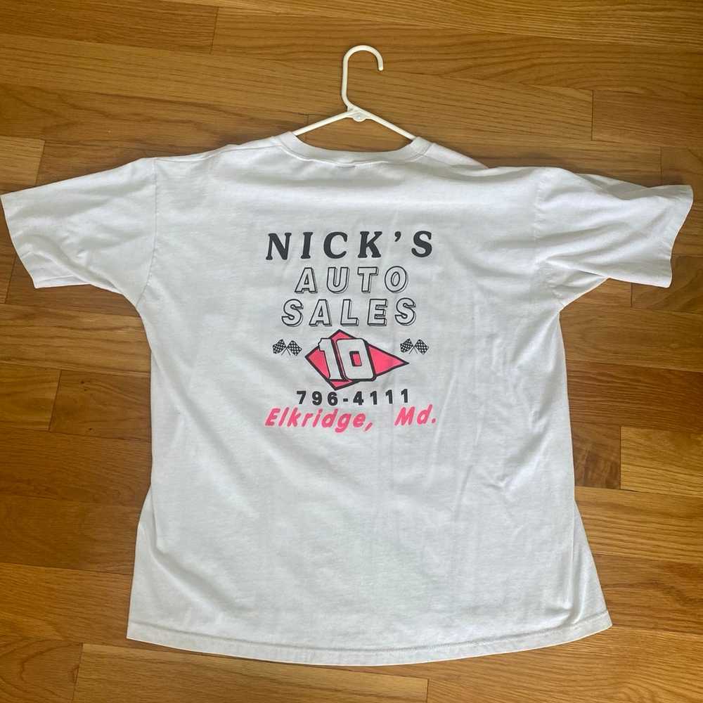 Vintage Nicks Race Team T Shirt - image 2