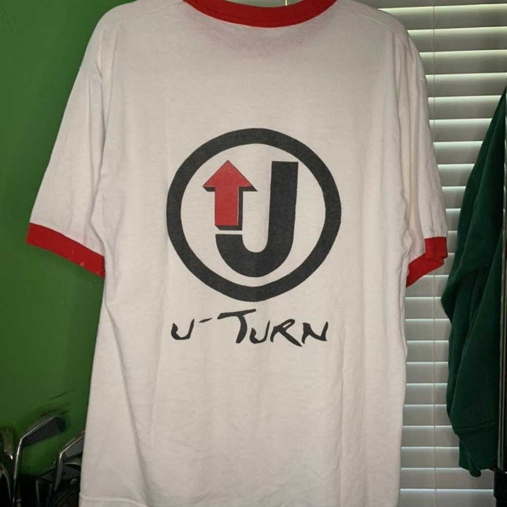 Vtg Vintage Made in USA Soffe Shirts “U-turn” Rin… - image 2