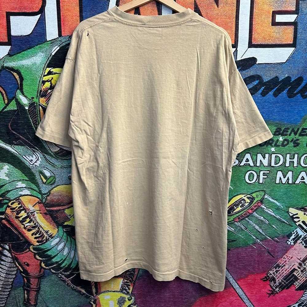 Vintage 90’s Distressed Wolves Tee Size XL - image 2